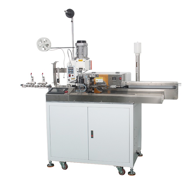 Automatic One Side Crimping One Side Soldering Machine HR-03E