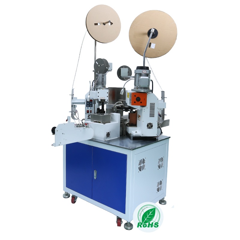 Automatic Double Heads Terminal Crimping Machine - HR-602