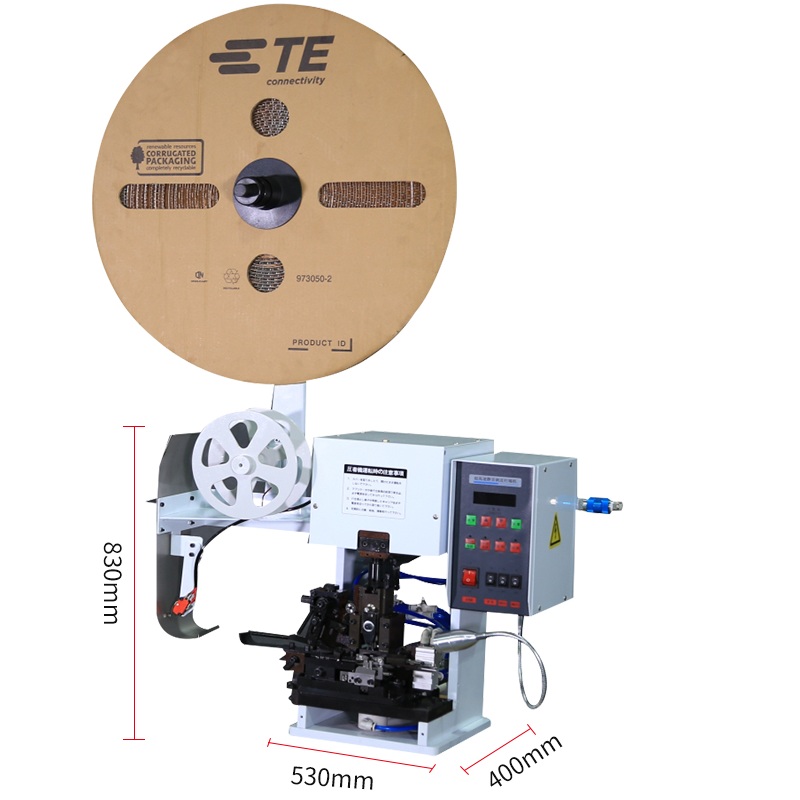 Semi Auto Cable Stripping and  Crimping Machine HR-2000